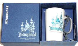 Disney Starbucks Disneyland 60th Anniversary Ornament Cup Tumbler Mug Theme Park - £31.34 GBP+