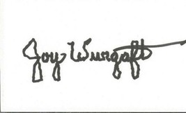 Joy Wurgaft Lane Signed 3x5 Index Card Our Gang Babes in Toyland - £23.70 GBP