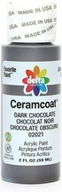 Ceramcoat Acrylic Paint Dark Chocolate - Semi-Opaque - £2.27 GBP