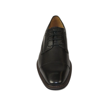 Men's Shoes Steve Madden Soft Leather upper Lace Up Navin BLack image 3