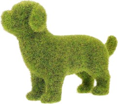 Boxwood Topiary DOG Shaped Porch Greeter Artificial Faux Indoor Outdoor Decor - £22.01 GBP+