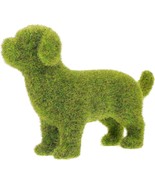 Boxwood Topiary DOG Shaped Porch Greeter Artificial Faux Indoor Outdoor ... - £22.11 GBP+