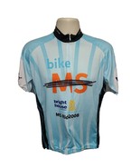 2008 Vomax Bike MS Ride Adult Large Blue Cycling Jersey - $19.80