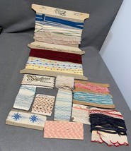 Vintage Decorative Trim Assortment with Lace &amp; Floral Patterns - €14,76 EUR