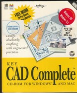 Key CAD Complete CD-Rom Software by Softkey for Windows 95 / 3.1 &amp; MAC - $60.51 CAD