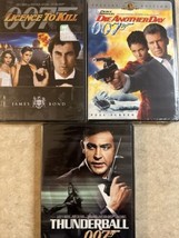 James Bond DVD Lot Of 3- NEW, Sealed - $11.30