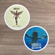 Nirvana Nevermind In Utero Album Covers Vinyl Sticker Set New - £9.31 GBP