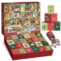 WinnerWhy Advent Calendar 2024 Vintage Christmas Jigsaw Puzzle 1000pcs - $276.52 WinnerWhy Advent Calendar 2024 Vintage Christmas Jigsaw Puzzle 1000pcs - $276.52 MXN