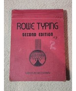 ROWE TYPING-2nd Edition-1944-By Walter White &amp; Charles Reigner-HC-Vintage - $20.07