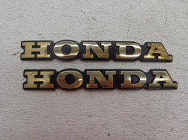 Honda Goldwing EMBLEMS BADGE (2) FAIRING 1984-1987 GL1200 1982 GL1100 A/I - $36.95