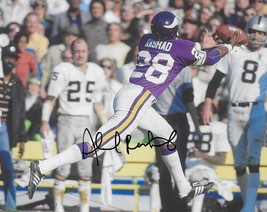 Ahmad Rashad Minnesota Vikings  signed autographed 8x10 photo COA proof - £47.36 GBP