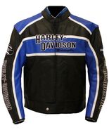 Men&#39;s Harley Davidson Genuine Cowhide  Leather Jacket - $280.67 CAD