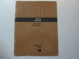 John DEERE Plow-Planter Service Textbook STB-180A 1973 DEERE USED Plow-P... - $7.65