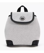 New Marc Jacobs Convertible Canvas Backpack Bag Beige /Black - $185.07