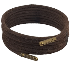 Shoe and Boot Laces Brown 3 mm Round Leather sizes from 45 cm - 200 cm - £3.95 GBP+