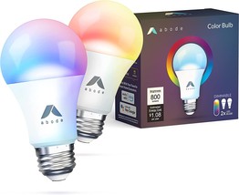 Aabode Color Bulb - Smart Led Lights With Customizable Color,, 2 Pack. - £31.86 GBP