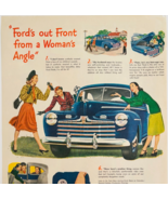 1947 Ford Super De Luxe Advertisement Automobilia A Woman&#39;s Angle DWXX9 - $25.22 CAD