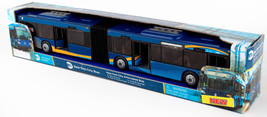 MTA Model Bus New York City Articulated Bus New Paint Scheme 1:43 Scale ... - $42.52