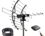 Digital Hd Tv Antenna, Outdoor/Attic Antenna, 360 Degree Rotation Wirele... - $73.99