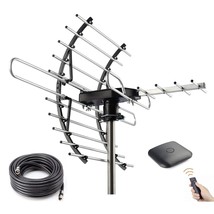 Digital Hd Tv Antenna, Outdoor/Attic Antenna, 360 Degree Rotation Wirele... - £58.46 GBP