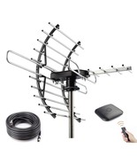 Digital Hd Tv Antenna, Outdoor/Attic Antenna, 360 Degree Rotation Wirele... - £58.20 GBP