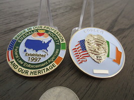 Federal Law Enforcement Agencies Emerald Society ESFLEA Challenge Coin - $19.99