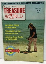 Treasure World Magazine July 1971 Indiana Missing Gold Steinheimer Misso... - $8.90
