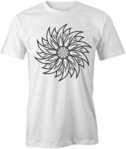 Sunflower T Shirt Tee Short-Sleeved Cotton Flower Floral Clothing S1WSA524 - £12.94 GBP+