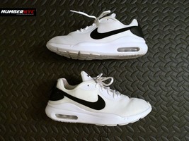 Nike Air Max Oketo Casual Shoes Ivory White Black US Size 9.5 Women AQ22... - £39.41 GBP