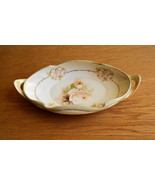 Vintage RS Germany Art Nouveau White Fine Porcelain Pink Rose Celery Rel... - $1,128.50 MXN