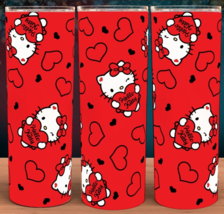 Hello Kitty Valentines Red Heart Cup Mug Tumbler 20oz - £15.94 GBP