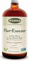 Flora Flor Essence Liquid Tea Blend 32oz LARGE - Gentle Detox Cleanse with Burdo - £76.73 GBP