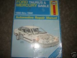 86-92 Ford Taurus / Mercury Sable Repair Service Manual - $9.36