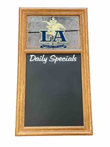 Vintage Bar Advertising Mirror Specials Chalkboard LA Beer Anheuser Busc... - £46.11 GBP