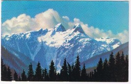 British Columbia Postcard Vancouver The Lions Mountains - $2.96