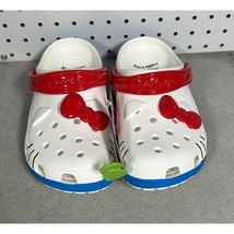 Crocs Hello Kitty Classic Clogs Size M7 W9 New With Tags 50th Anniversary - £57.40 GBP