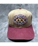 Vintage New Era Low Profile 1996 Super Bowl XXX Buckleback Hat 2 Tone Re... - $49.99