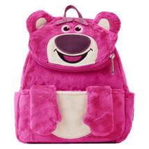 Loungefly Pixar Toy Story Lotso Pink Plush Bear Mini Backpack - £78.63 GBP
