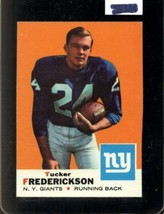 1969 Topps #15 Tucker Frederickson Vg+ Ny Giants *X61681 - £1.73 GBP