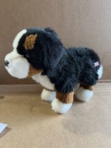 Douglas 12&quot; long plush BERNESE MOUNTAIN DOG stuffed animal cuddley toy - £17.82 GBP