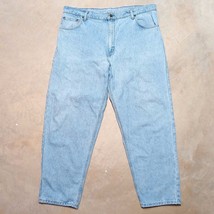 *READ* Vintage Carhartt B17 STW Made in USA Denim Jeans Size 42x30 (Fits... - $29.95