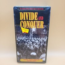 Frank Capra World War II Divide And Conquer VHS Collectors Edition 57 Min SEALED - £14.97 GBP