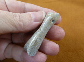 (DP3-575) 1-7/8&quot; polished REAL DINOSAUR bone pendant necklace Utah Dino Fossil - £16.91 GBP