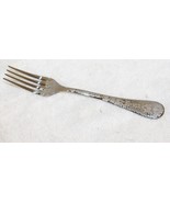 Mepra Casablanca 8.25&quot; Silver Floral Dinner Fork ~ Salesman Sample New ~... - £37.36 GBP