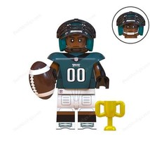 New Football Player Eagles NFL Super Bowl Rugby Players Minifigures Building Toy - $13.98