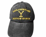 Yellowstone Dutton Ranch Baseball Cap Adjustable Cotton Duck Dark Gray - £4.44 GBP