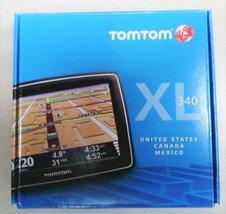 TomTom XL 340 Box Set Car GPS System w/ US Canada Mexico Maps XL 340S 4.3&quot; LCD - £34.54 GBP