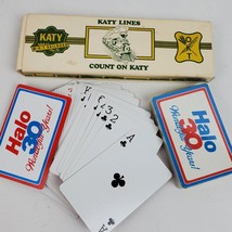 Vintage Katy MKT Railroad Playing Cards in Box 30 Wonderful Years - $24.87