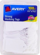 White string Strung HANG TAGS Price Marking jewelry estate yard sale AVE... - $17.43
