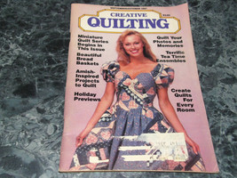 Creative Quilting Magazine September October 1987 Volume 2 Issue 5 - $2.99